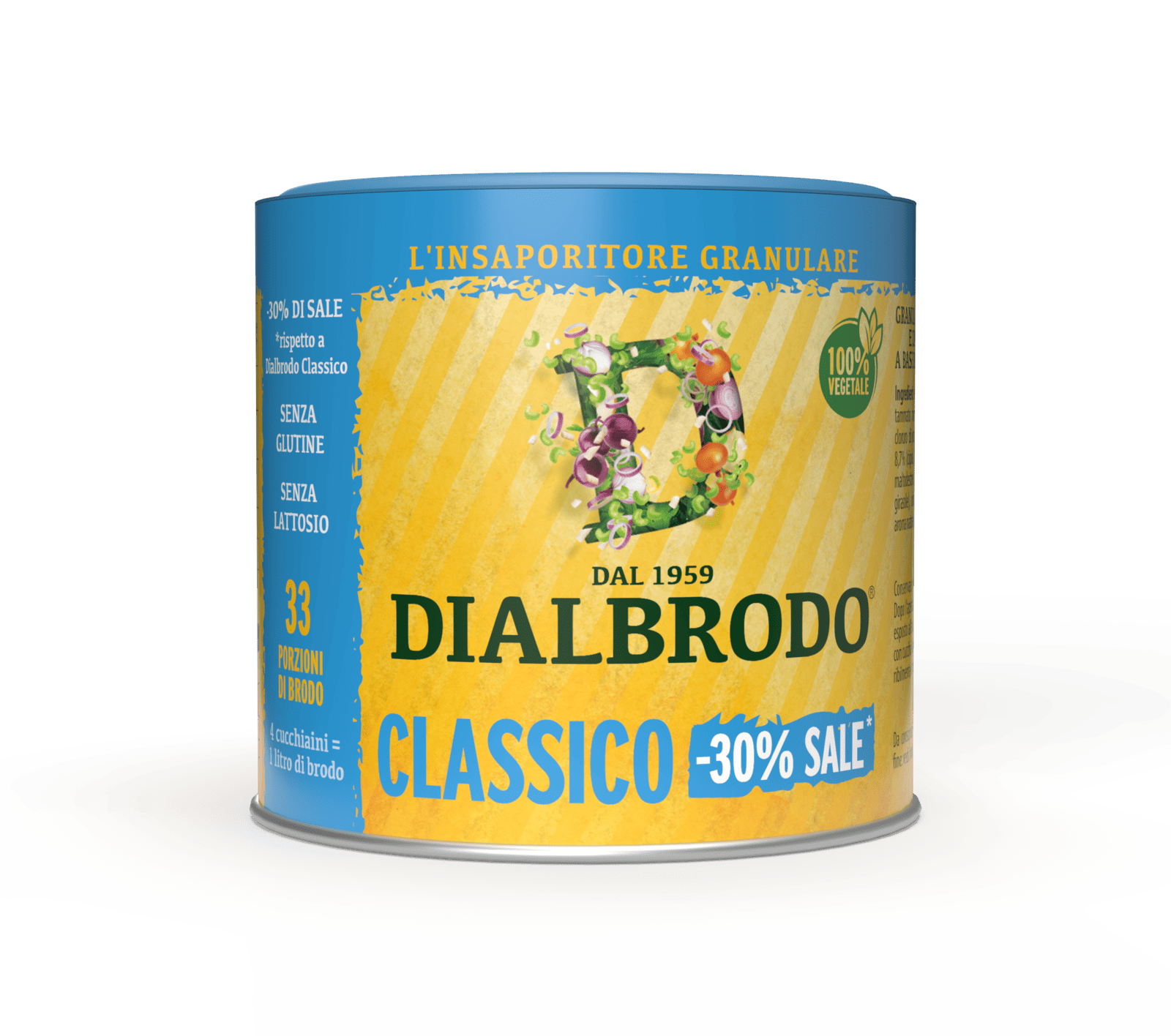 Dialbrodo Classico -30% di sale